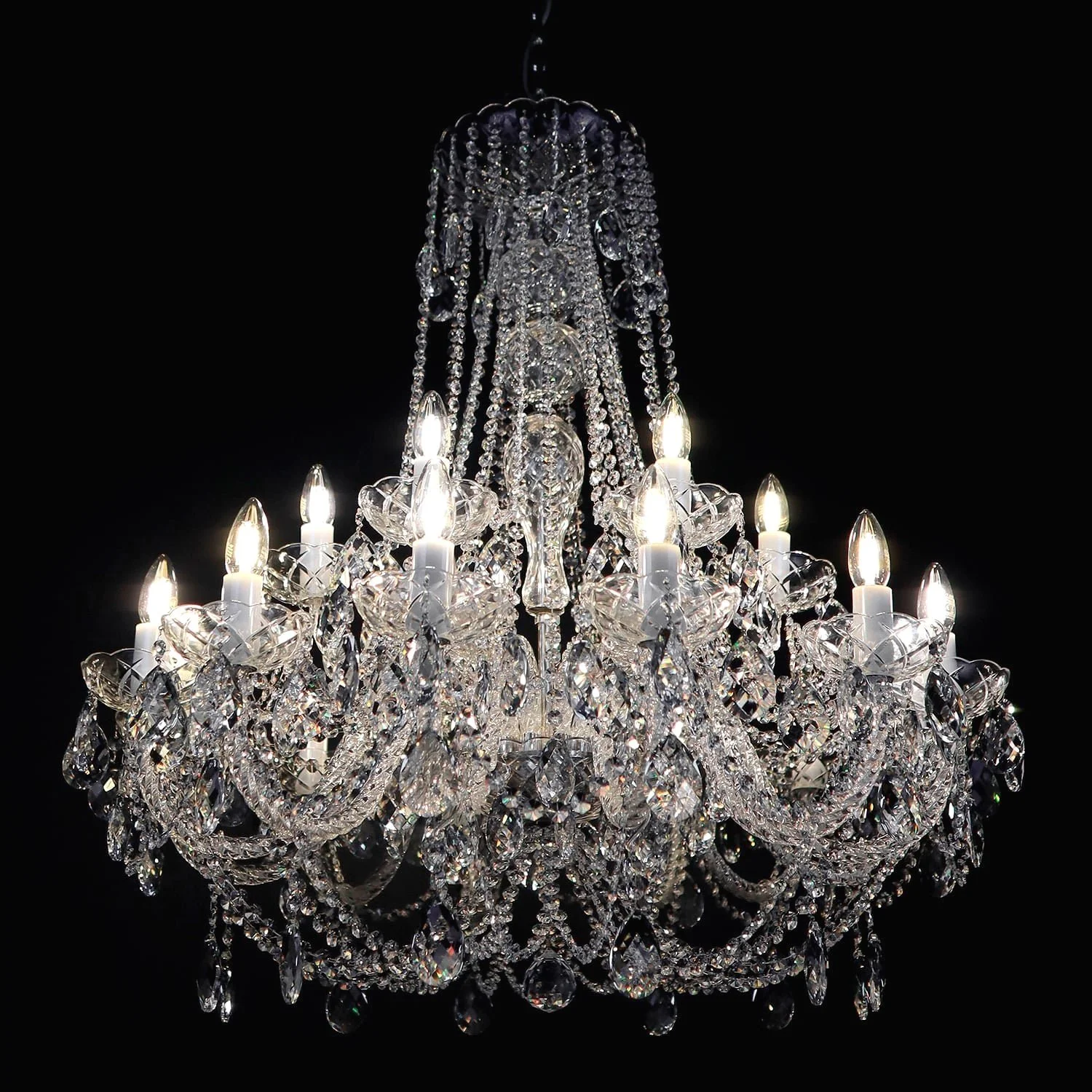 Classe Elevated crystal chandelier — WRANOVSKY - Bohemian Crystal